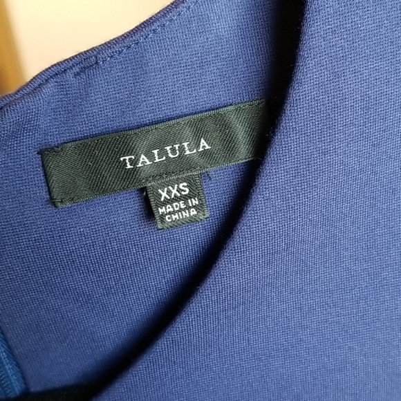 Aritzia Blue Crop Top - Picture 3 of 3